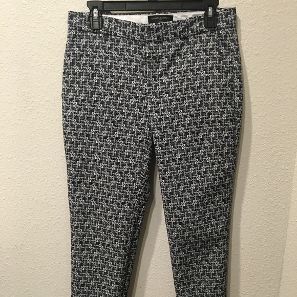 Banana Republic Avery Art Deco Stretch Ankle Pant - Picture 2 of 7